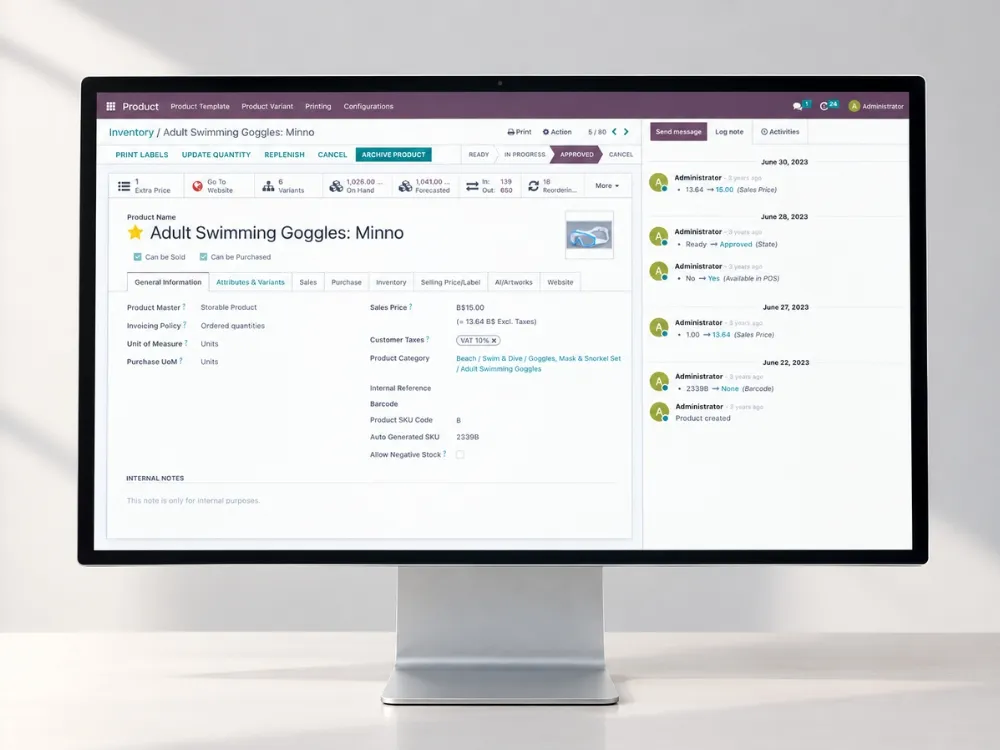 Jo Ann's: Multi-island retail and wholesale on Odoo 16 Enterprise, with fiscal-compliant POS