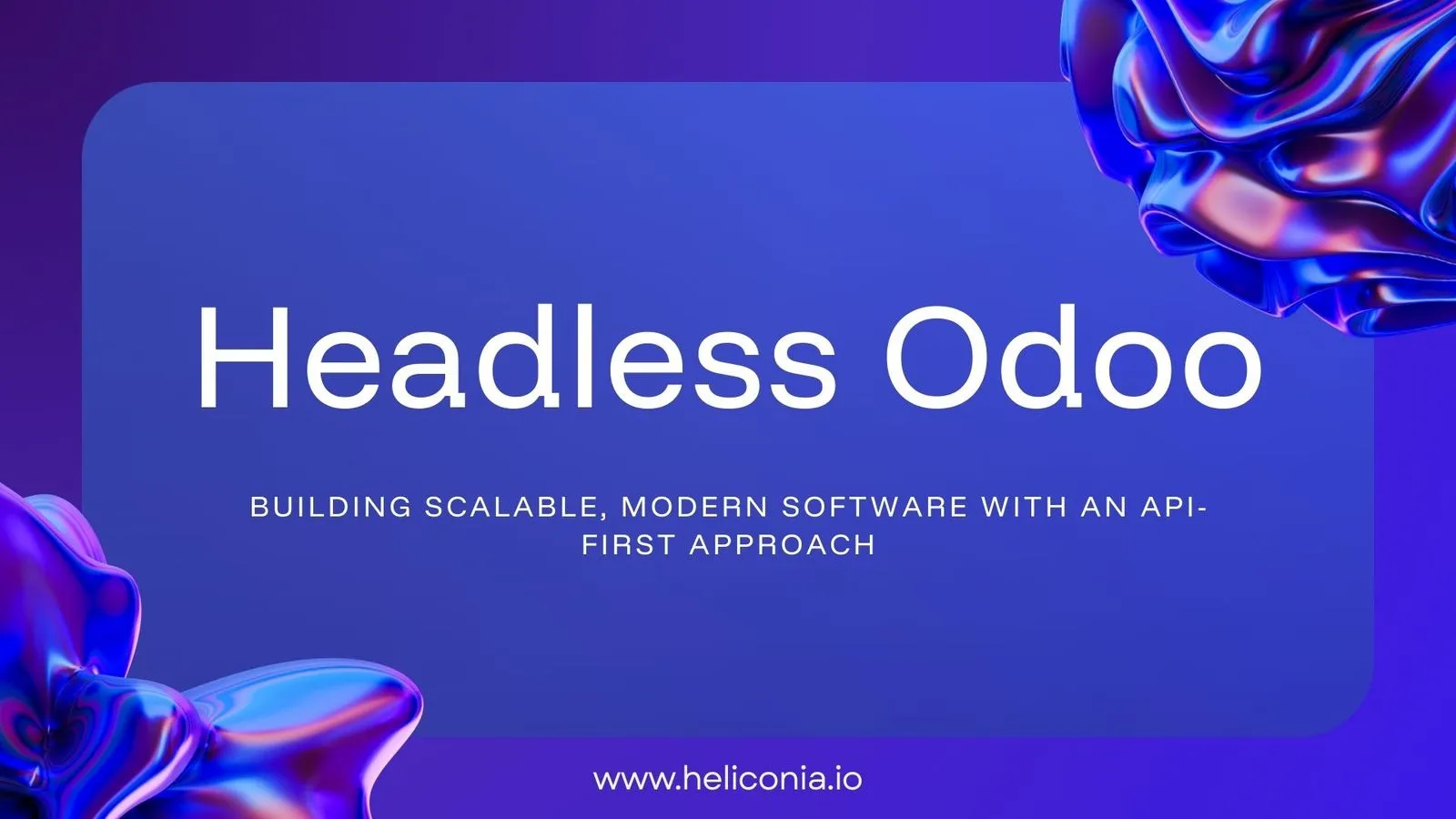 headless odoo for modern software solution